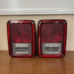 Jeep Jk OEM Factory Tail Lights 2007-2018 Two Door Four Door