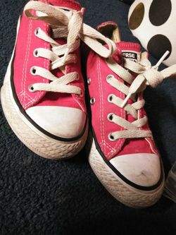 Red converse