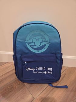 New 2026 Disney Cruise Line DCL Castaway Club Backpack With Adjustable Straps