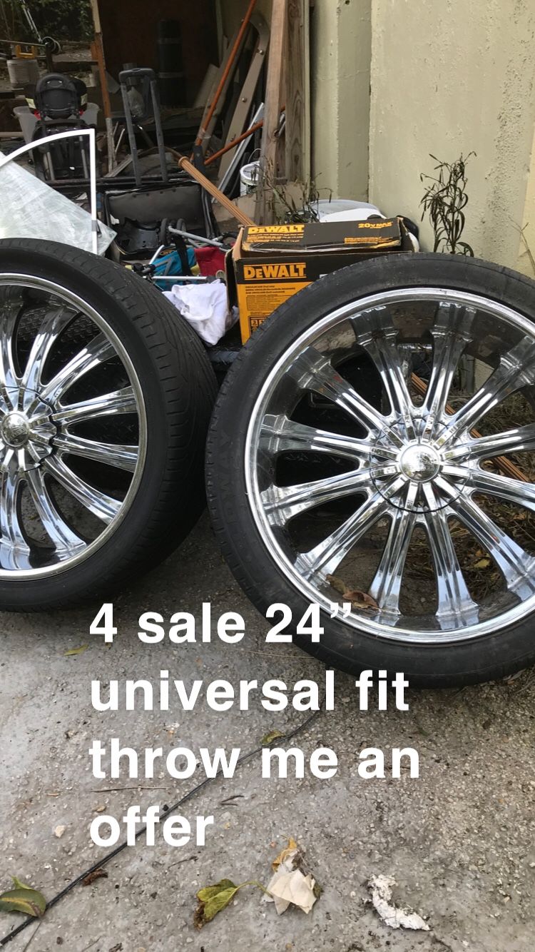 24 inch rims for Sale in Dallas, TX OfferUp