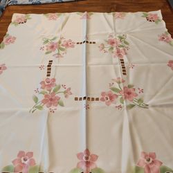 German Table Toppers. Never Used. Kind Of Silky Material. Picture Does No Justice. Price For 2