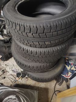 Set of 4 Used Winter Tires