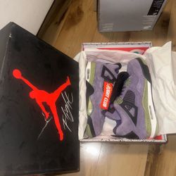 Air Jordan 4 Retro 'Canyon Purple' (Women size 7.5)