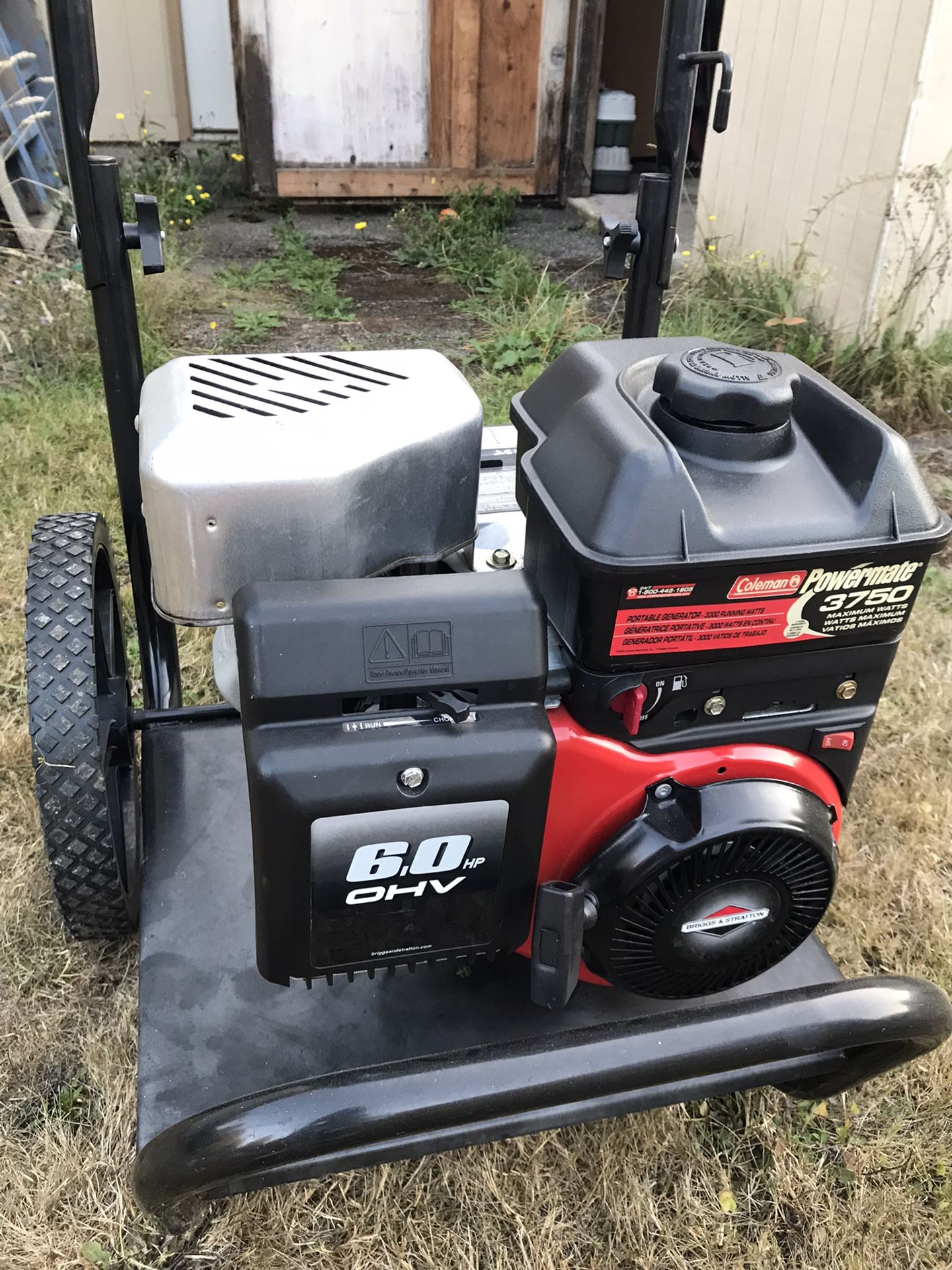 Colemen Powermate Portable Generator - 3750 Watts