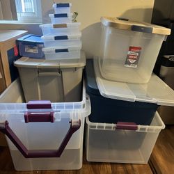 Plastic Storage Containers 