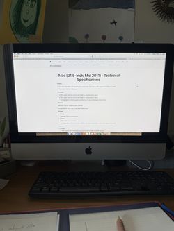 iMac (21.5in, mid 2011)