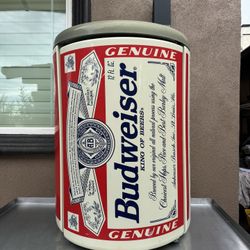 Vintage Budweiser Mini Fridge