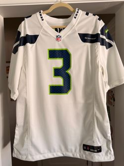 Seattle Seahawks Nick Emmanwori #3 Men’s L Nike Jersey White - Authentic - NWOT