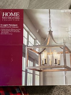 5 Light Pendant