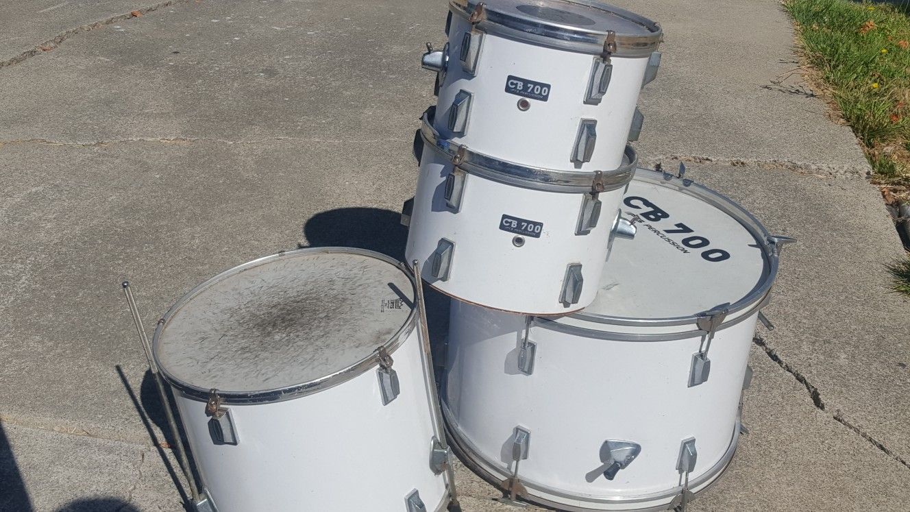 Vintage Cb 700 drum set musical instruments