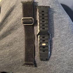 Mint Condition Apple Watch Series 10 46mm Bands (Sport & Silicone). 