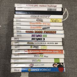 17 Nintendo Wii Games