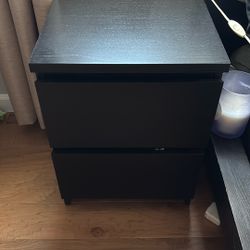 Two Bedside Tables 
