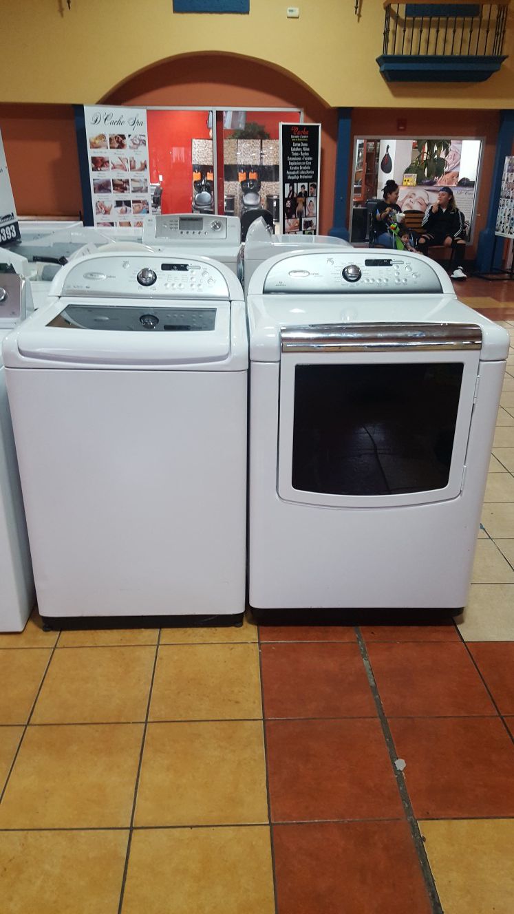 whirpool washer and dryer