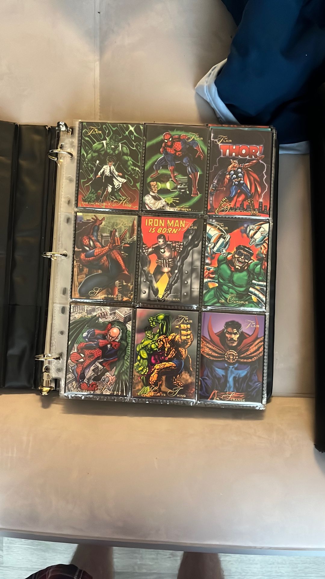 Marvel Flair Cards
