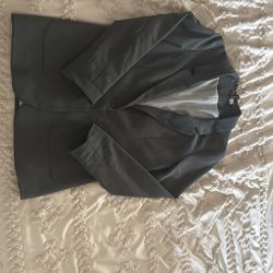 Gray blazer