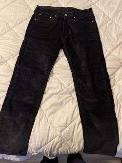 Levi’s 505 Black Corduroy Pants Men’s 34x32 Excellent Condition