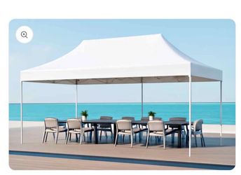 New 10x20 Pop Up Canopy Tent - White Commercial Grade