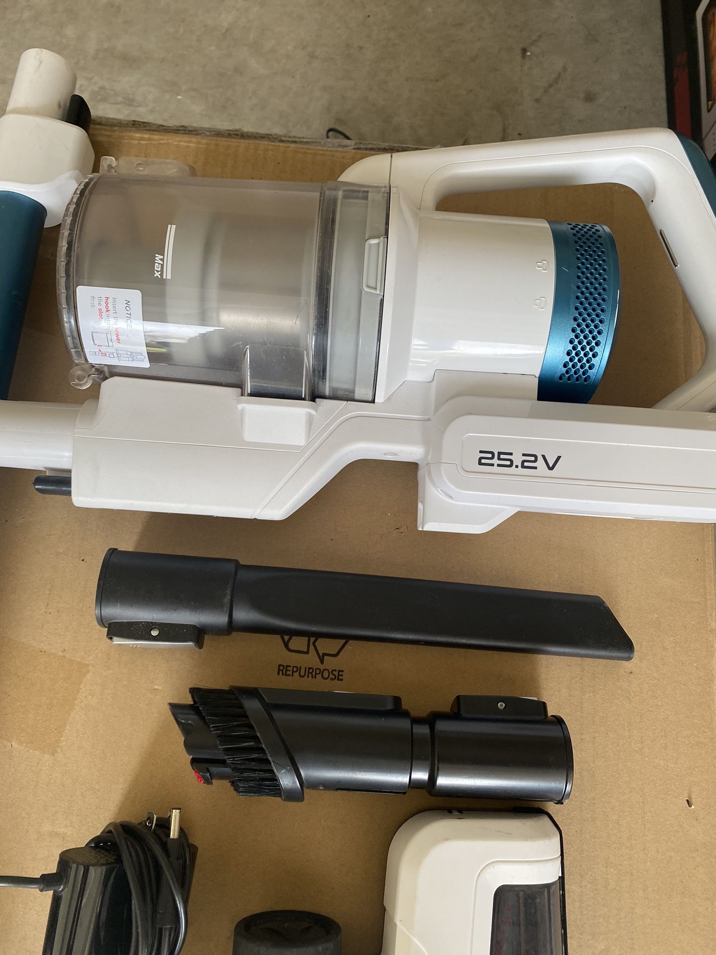 Eureka RapidClean Pro Lightweight Cordless Vacuum Cleaner, High Efficiency Powerful Digital