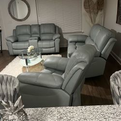 Three Piece Power Living Room Set