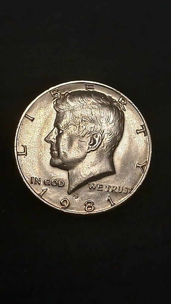 1981 D Mint Half Dollar Coin