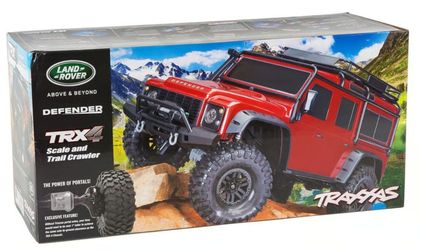 Traxxas 1/10 trx4 land rover  defender rtr trail new sealed box rc 4x4 crawler