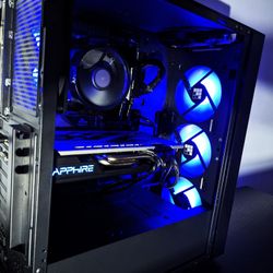 ULTIMATE BUDGET GAMING PC/RYZEN 5 CPU/RX 580 8GB/FAST 512GB M.2 DRIVE/WiFi+BT