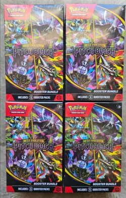 Pokemon Mega Evolution Pitch Black Booster Bundle Box tcg