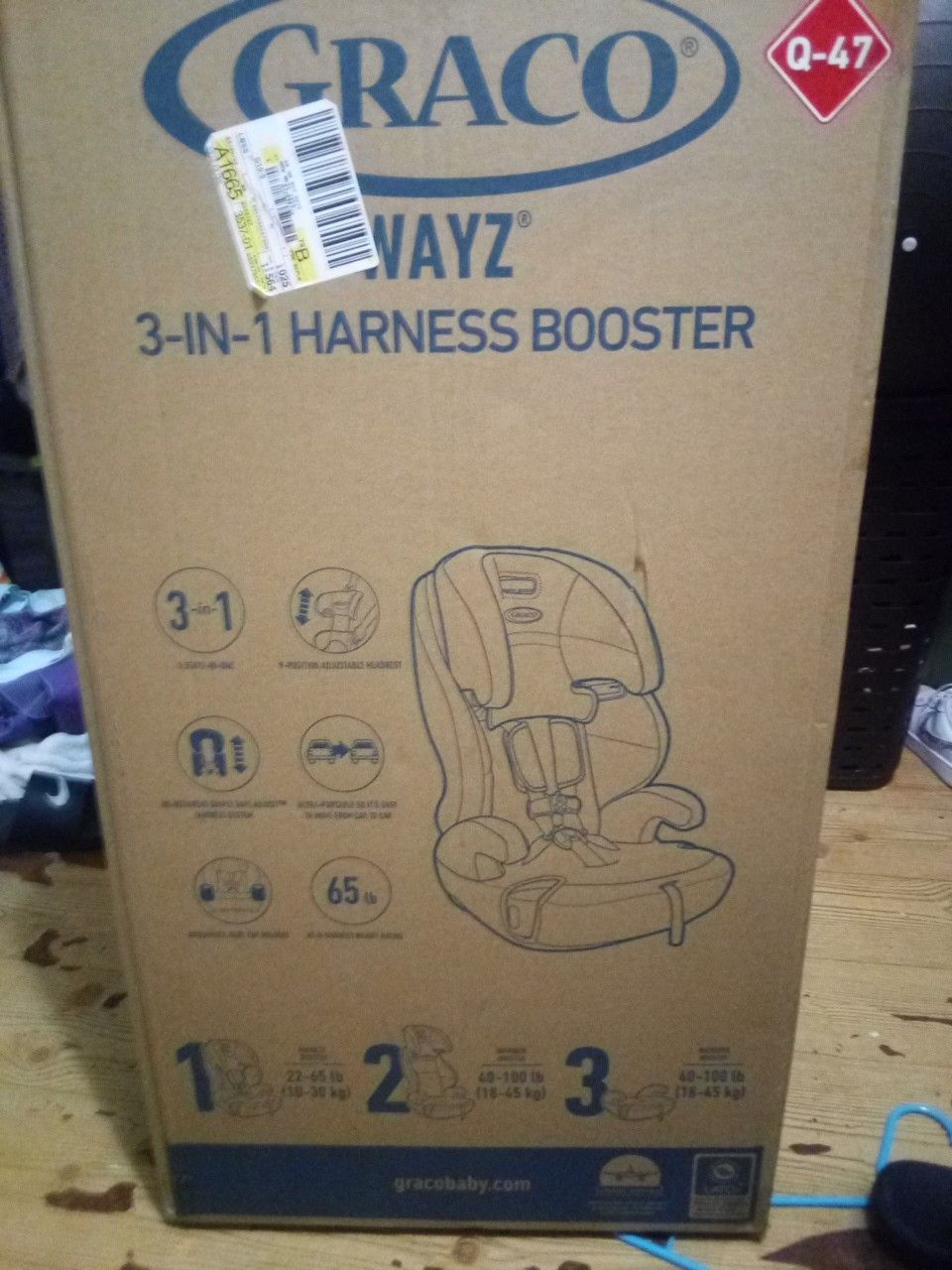 Graco 3 in 1 Harness Booster