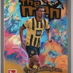 2023 Topps Finest Jude Bellingham The Man Gold /50 SSP