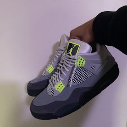 neon jordan 4