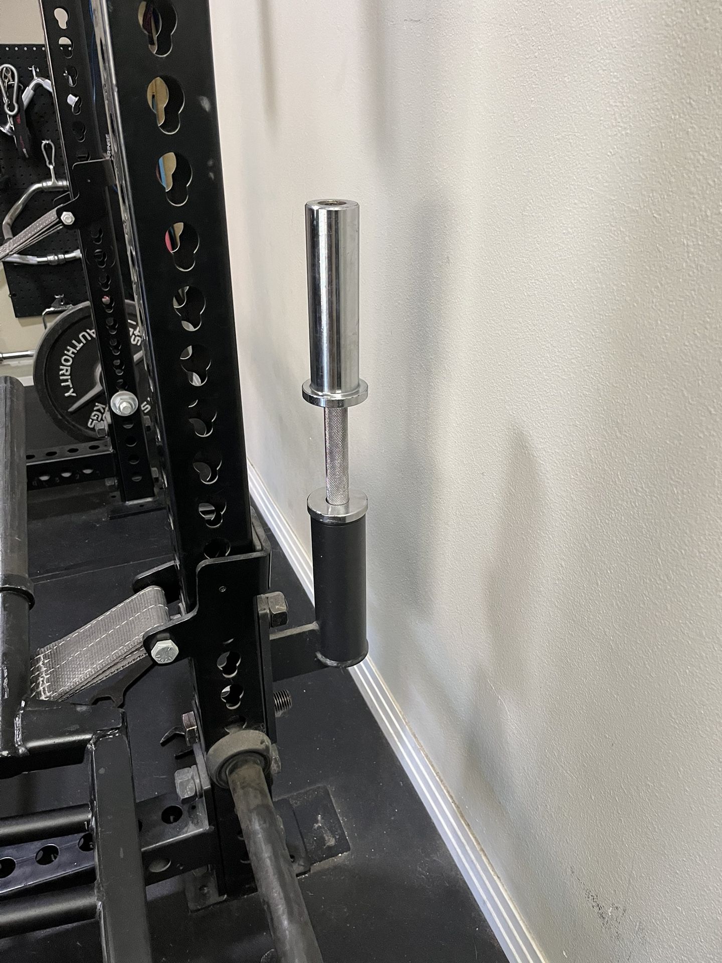 Vertical Mount Barbell Holder. Pair.