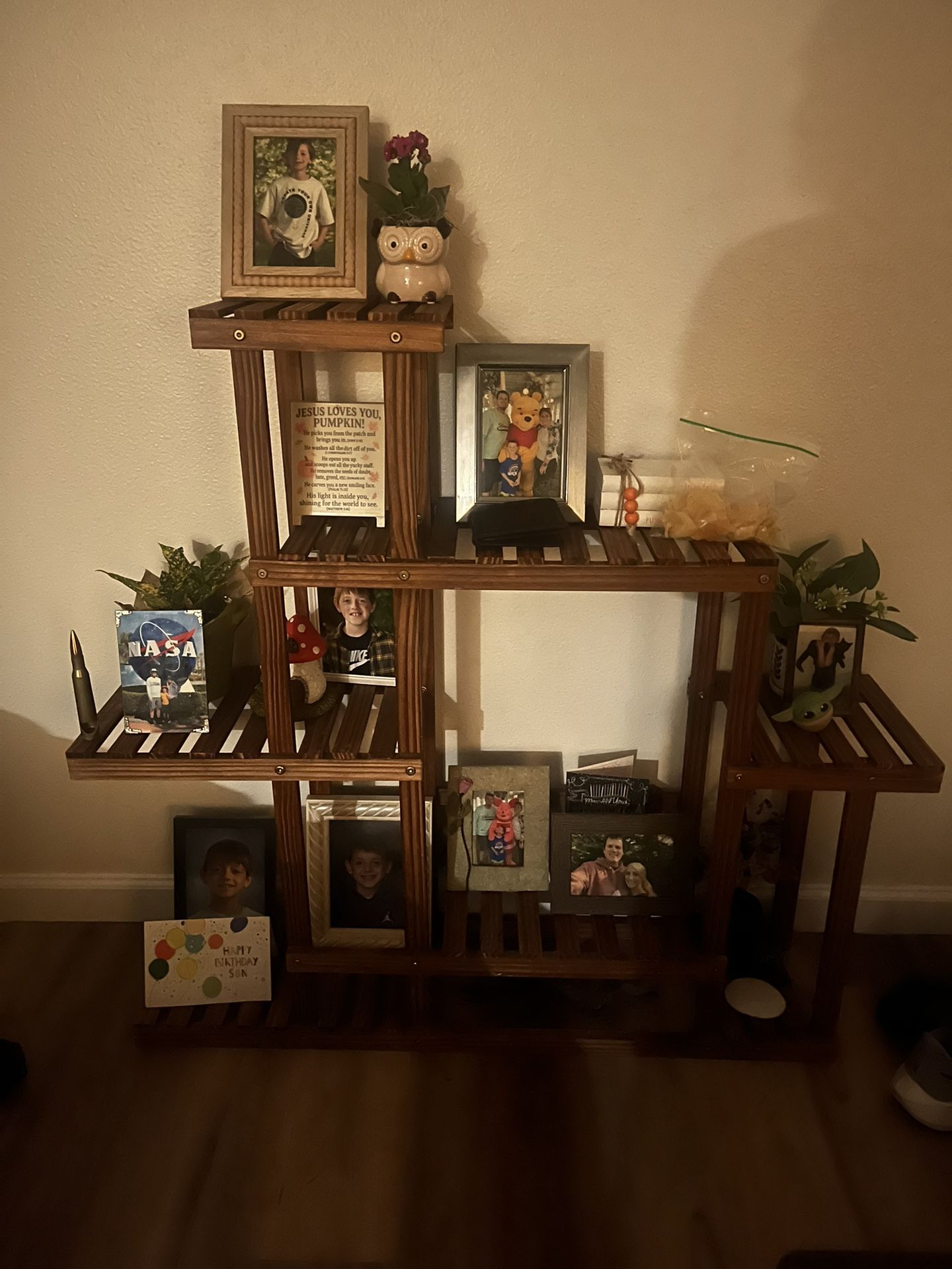 Wooden Plant Stand