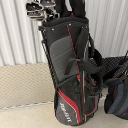 Complete Golf Club Set (12 Clubs) + Tommy Armour Stand Bag