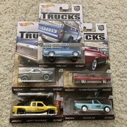 Hot Wheels Premium Car Culture Trucks Set 