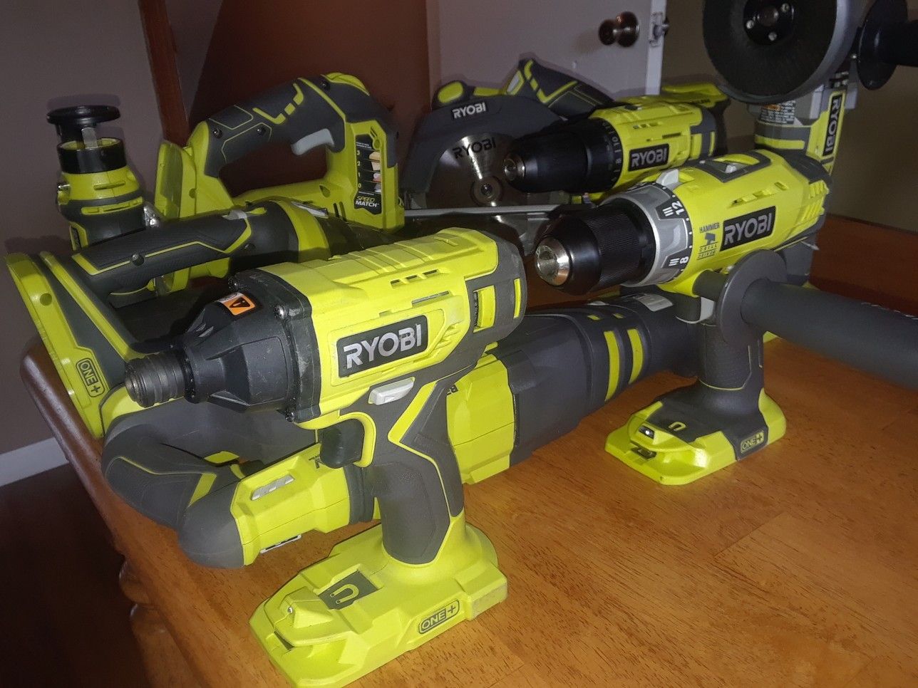 Brand new Ryobi 18-volt tools priced individually