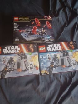 3 lego box sets