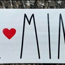 Valentine's Day Farmhouse Rae Dunn Inspired Rustic Wall Signs