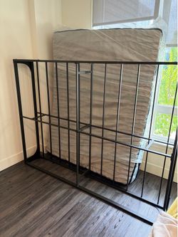 Queen bed frame