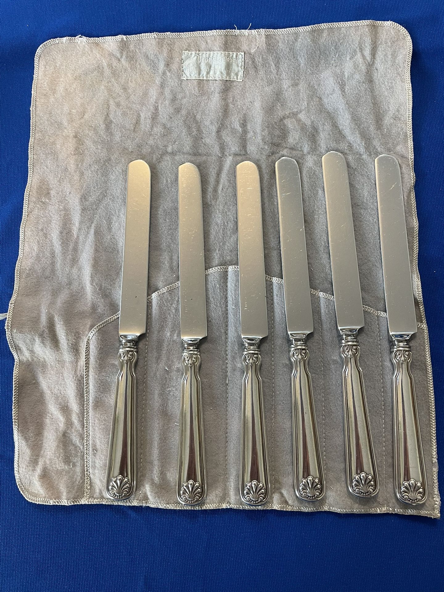 Tiffany & Co. 1905+/- “Fiddle Thread & Shell” Pattern, 6 Piece Set Of ...