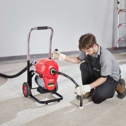 VEVOR   Electric Drain Cleaning Machine with Cart