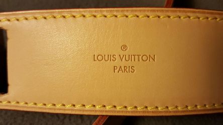 Louis Vuitton vachetta shoulder strap