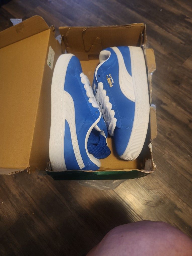 BRAND NEW SUADE PUMAS -JOURNEYS -