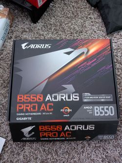 Motherboard - B550 aorus Pro AC - GOOD CONDITION