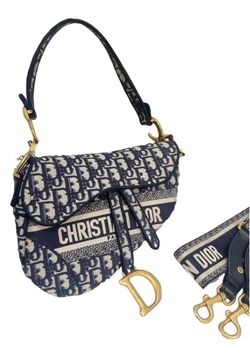 Christian Dior Saddle Bag with Strap
