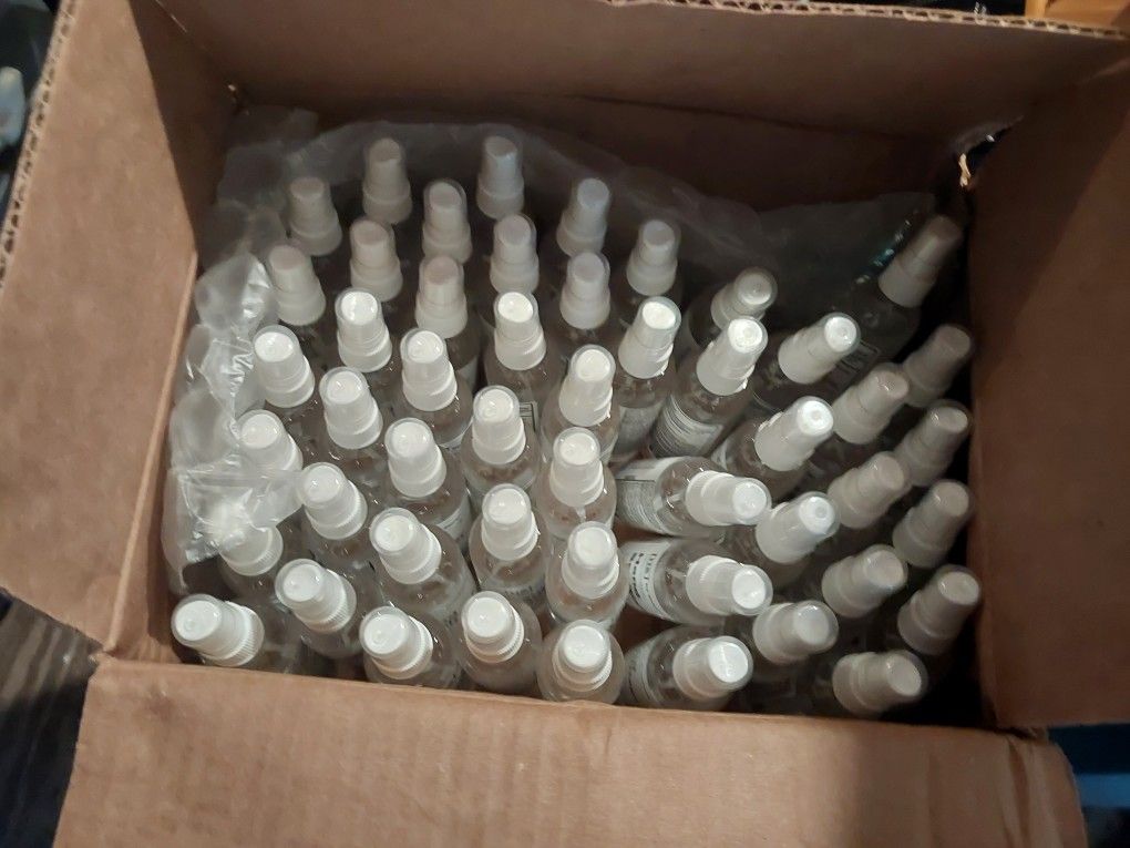 Bottles Of Hand Sanitizer 