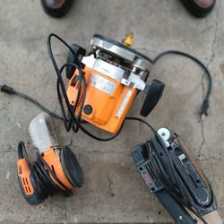 Router,belt Sander, Variable Speed Hand Sander 8-ft Ladder