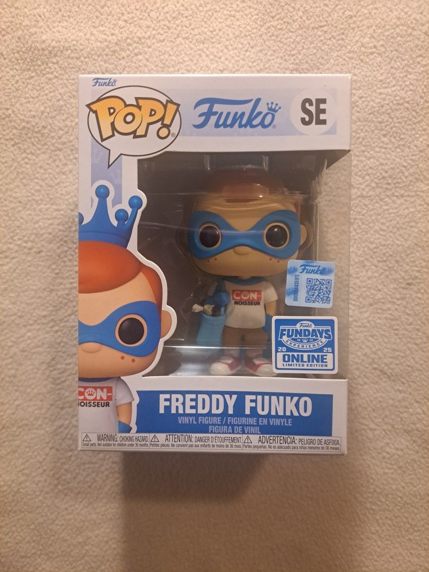 Funko Pop! Freddy Funko (As Con Goer) Funday 2025 Edition (with soft protector)