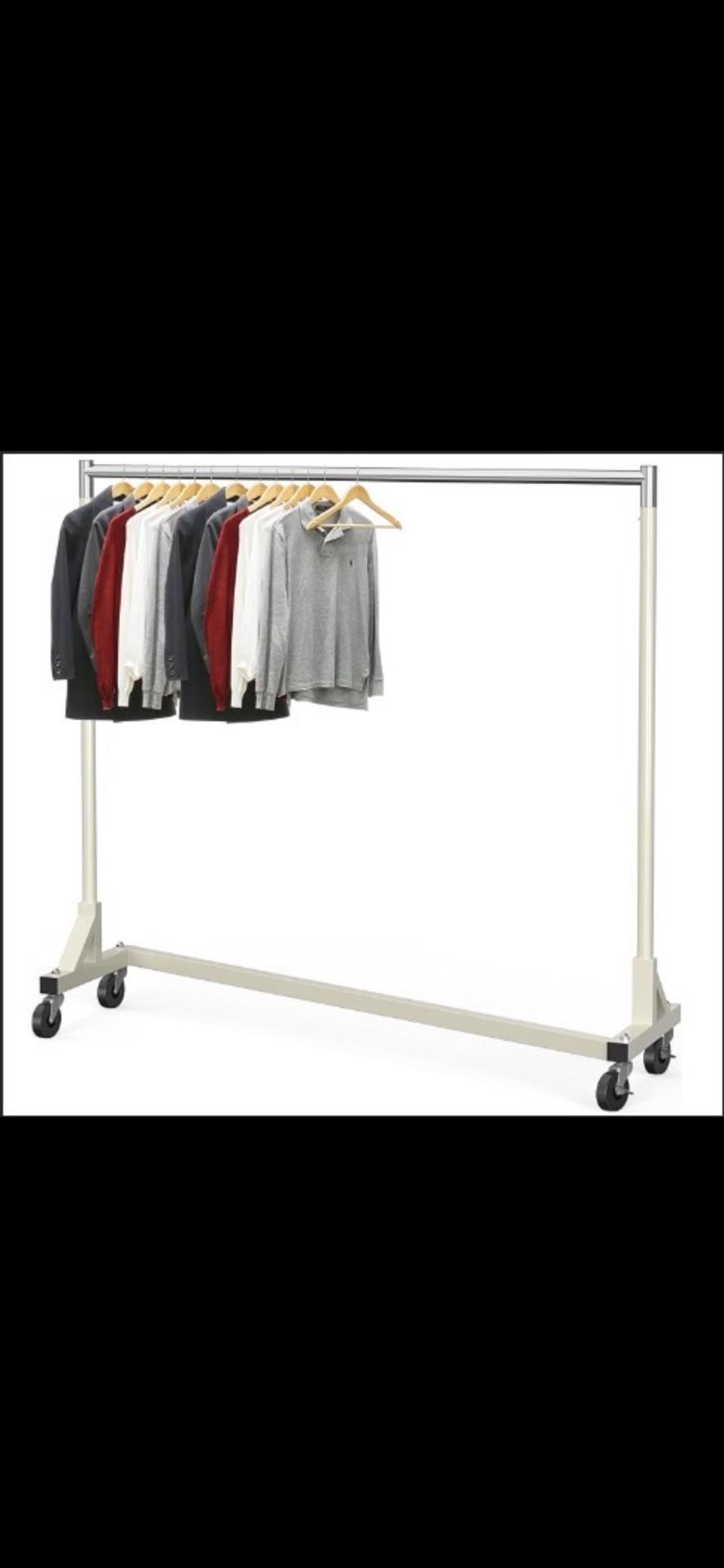 Rolling Clothes Rack