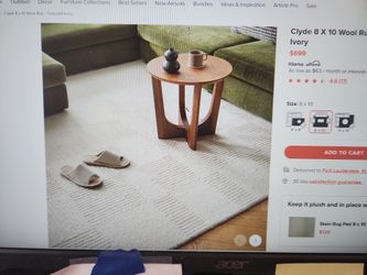 Clyde 8 X10 WOOL RUG